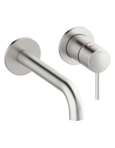 Merkur Osier atklātais komplekts iebūvējamai izlietnes jaucējkrānam, 180 mm 146264600