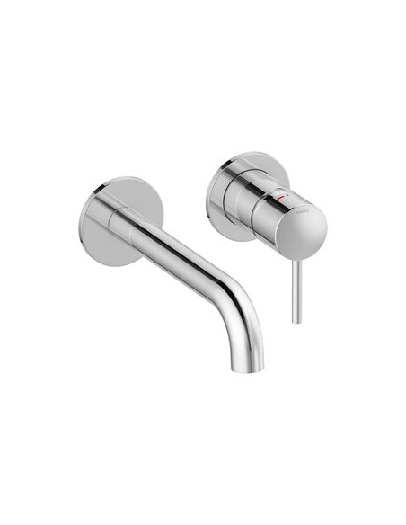 Merkur Osier redzamais komplekts iebūvējamai izlietnes jaucējkrāna kastei, 180 mm 146260000