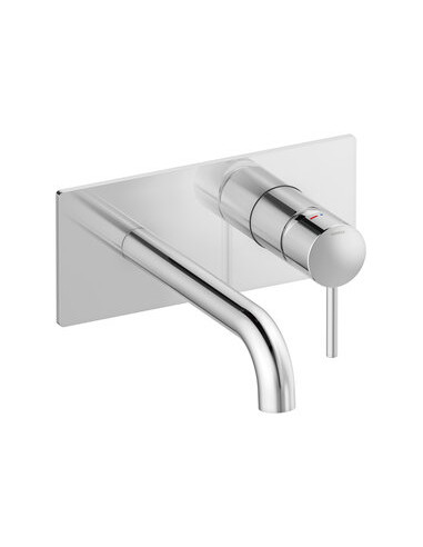Merkur Osier izlietnes kvadrātveida aizmugurējā plāksne, 180 mm 146250000