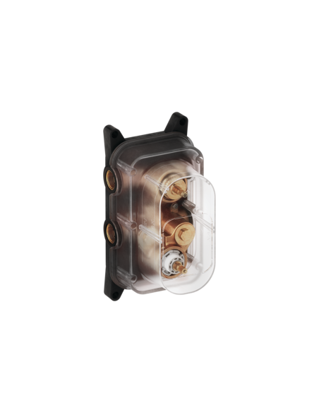 Termostatiskais divvirzienu iebūvējamais dušas jaucējkrāns 570340000 Termostatiskais divvirzienu iebūvējamais dušas jaucējkrāns 570340000