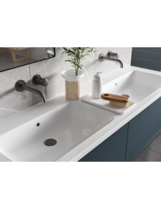 Merkur Osier redzamais komplekts iebūvējamai izlietnes jaucējkrāna kastei, 180 mm 146265500