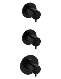 Silhouet ārējo detaļu komplekts - termostats + 2 noslēgkrāni 767116100