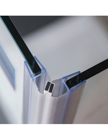 Dušo durys TCO1/900 br/stiklas, TCO1/900 2 vnt. - 3