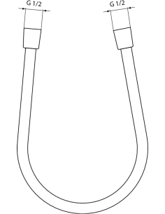 Ideal Standard IdealFlex dušas šļūtene, L1250 2