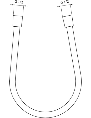 Ideal Standard IdealFlex dušas šļūtene, L1250
