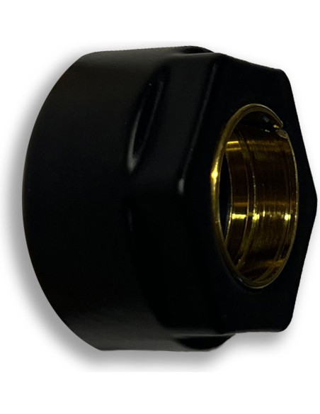 Hi-Tech 1/2"x15mm melna CU klemskrūve TE-SA