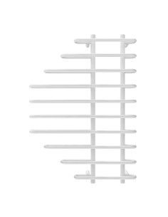 Wellmer ūdens dvieļu žāvētājs AMBER SAIL balts 1000×700 nerūsējošais tērauds