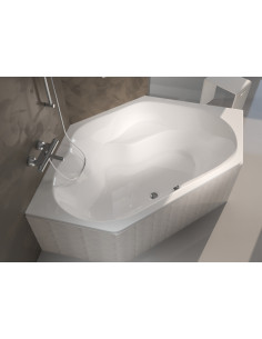 Riho Winnipeg akrila vanna 145x145, spīdīgi balta - 2