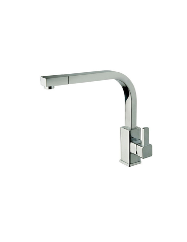 Kitchen sink faucet with pull-out spray 28881 C, JAVA - 3