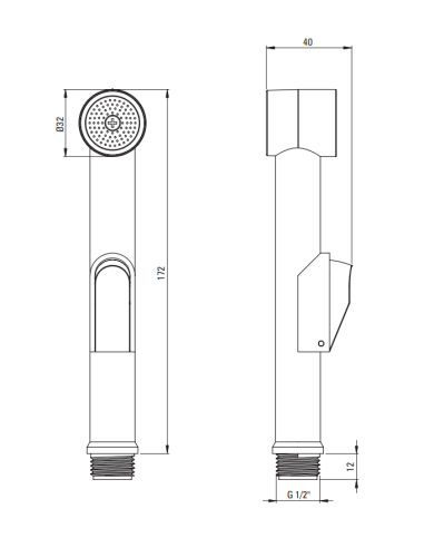 Лейка - бидетта - 2