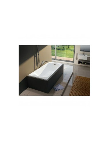 Miami acryl bathtub 160x70, high gloss white