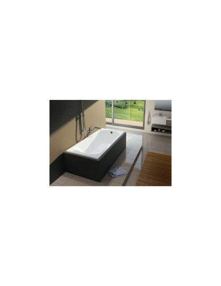 Miami acryl bathtub 160x70, high gloss white