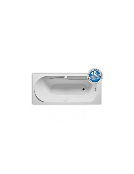 Future acryl bathtub 180x80, high gloss white