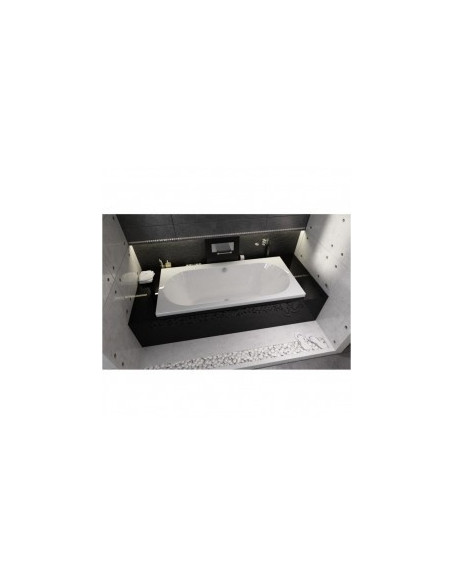 Carolina acryl bathtub 180x80, high gloss white