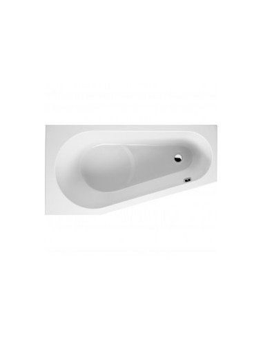 Delta acryl bathtub 160x80, right, high gloss...
