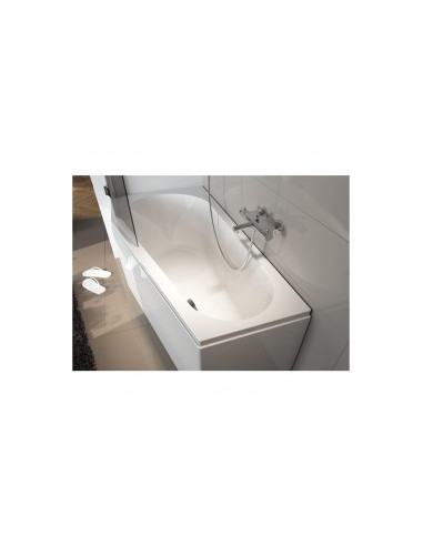 Delta acryl bathtub 160x80, right, high gloss...