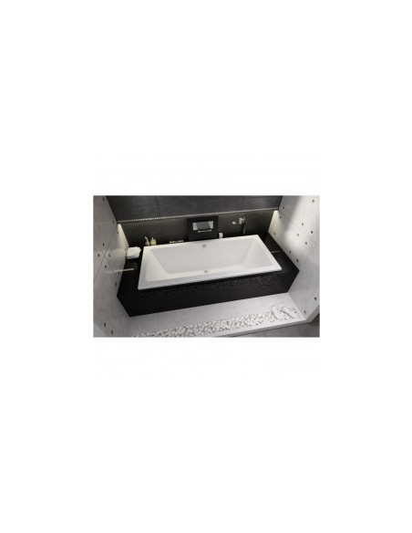 Lusso acryl bathtub 170x75, high gloss white