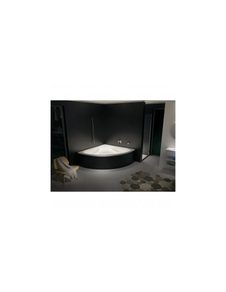 Neo acryl bathtub 150x150, high gloss white