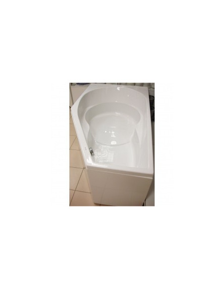 Yukon acryl bathtub 160x90, right, high gloss white