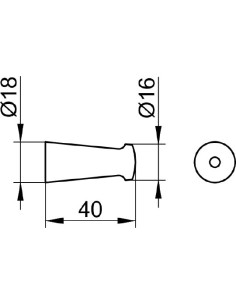 Keuco āķis City.2 02714 2