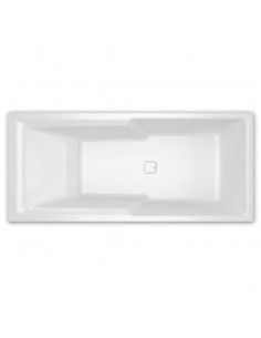 Still Shower 180x80 right PL&PL, high gloss white 2