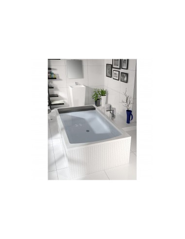 Savona acryl bathtub 190x130, high gloss white