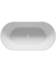 Bilbao solid bad 150x75x55,5 , white mat 2