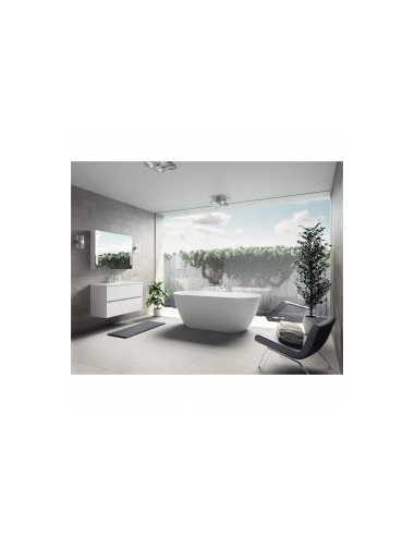 Bilbao solid bad 150x75x55,5 , white mat