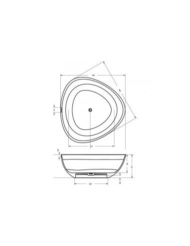 Riho Oviedo freestanding bathtub