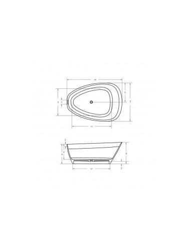 Riho Toledo freestanding bathtub