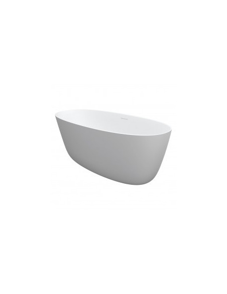 Riho Oval 160 Solid Surface freestanding bath