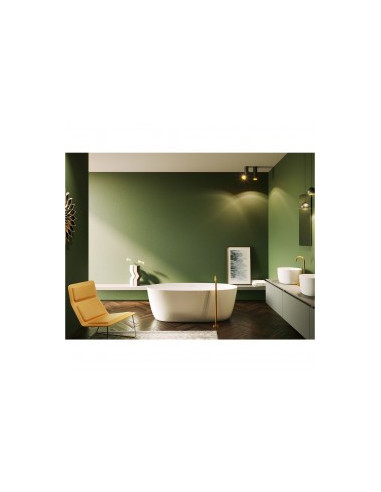 Riho Oval 160 Solid Surface freestanding bath
