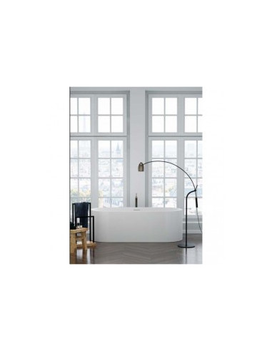 Valor solid bad 170x72, white mat