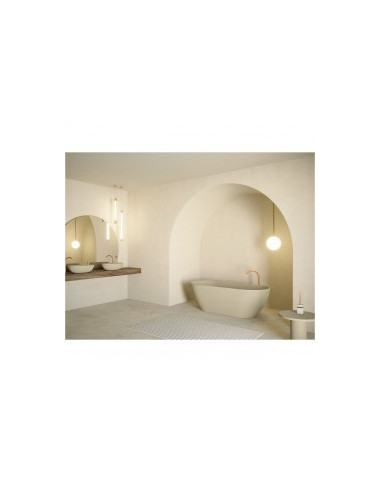 Bilbao solid bad incl sifon, 170x80, pebble grey