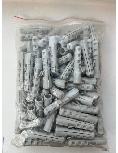 Plastmasas dībelis 10x50mm (73220), 100gab - 4