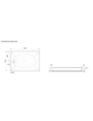 PAA dušas paliktnis ART 80x120 - 6