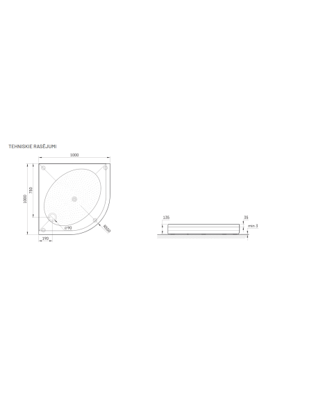 PAA dušialus ART RO 100 R 550 - 4