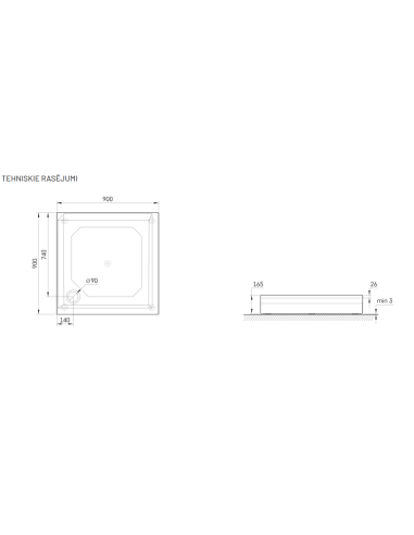 PAA dušialus CLASSIC KV 90 - 5
