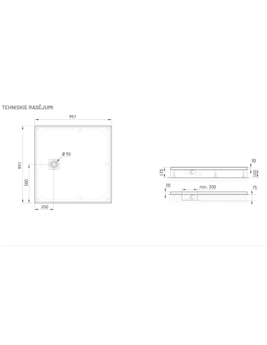 PAA dušialus Lettera KV 100 - 10