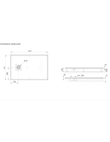 PAA dušialus Lettera 80 × 120 - 10