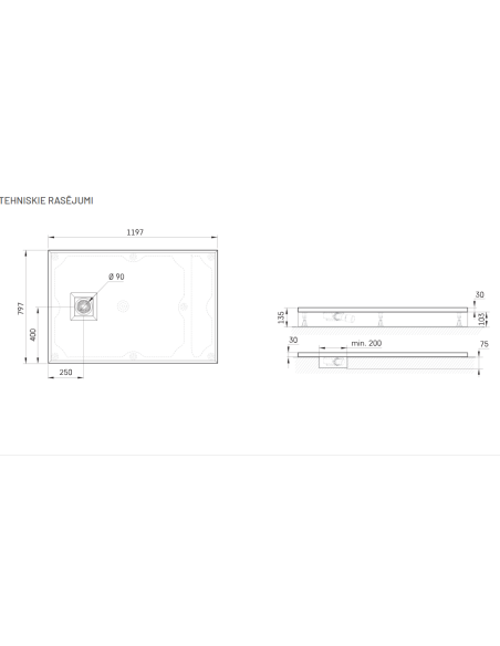 PAA dušialus Lettera 80 × 120 - 10
