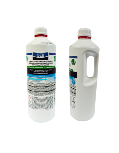 Drain pipe cleaner DEBOUCHER UNIVERSAL, 1L UNIVER - 2