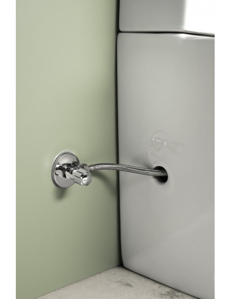 PACO RIMLESS WC-pott sisseehitatud ühendusega, matt must, PC1012WRB - 13