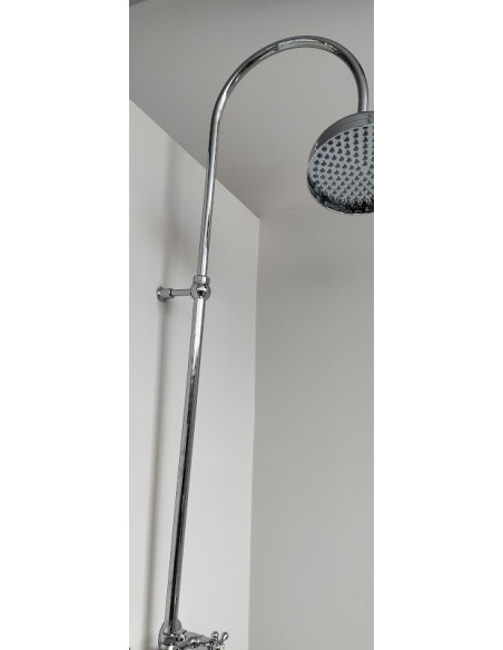 Shower rail 9B000, chrome, TELESCOPI - 3