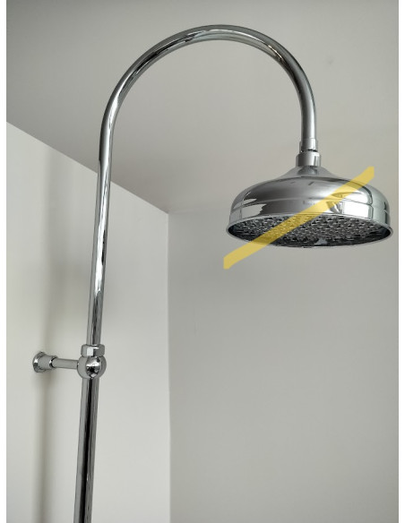 Shower rail 9B000, chrome, TELESCOPI - 4