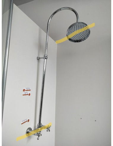 Shower rail 9B000, chrome, TELESCOPI - 5