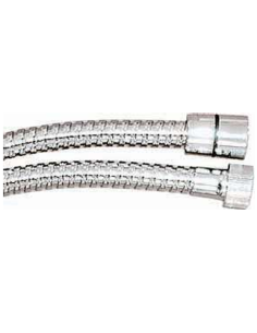 Shower hose double braid.,1 m.thread BL, 150 CM BL - 1 2