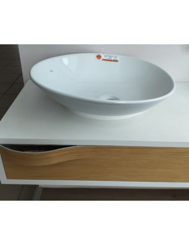 ROYO Galaxy keramiskā izlietne, 41x51,2cm, balta - 1