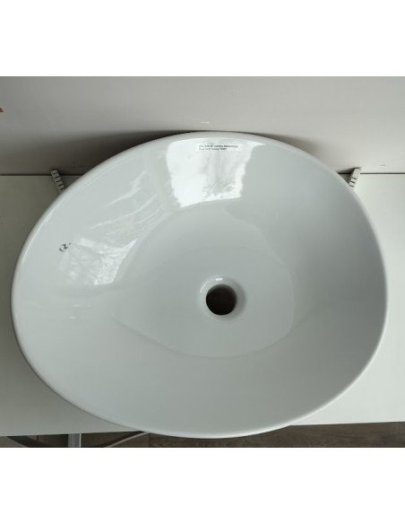 Keramiskā izlietne, 41x51,2cm, balta - 2