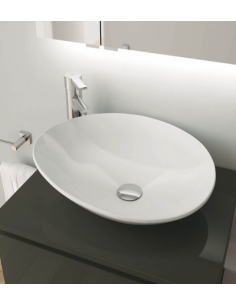 Keramiskā izlietne, 41x51,2cm, balta - 8